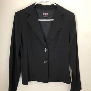 XOXO Women's Light Weight Black Blazer